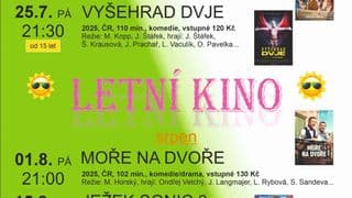 LETNÍ KINO V AMFITEÁTRU
